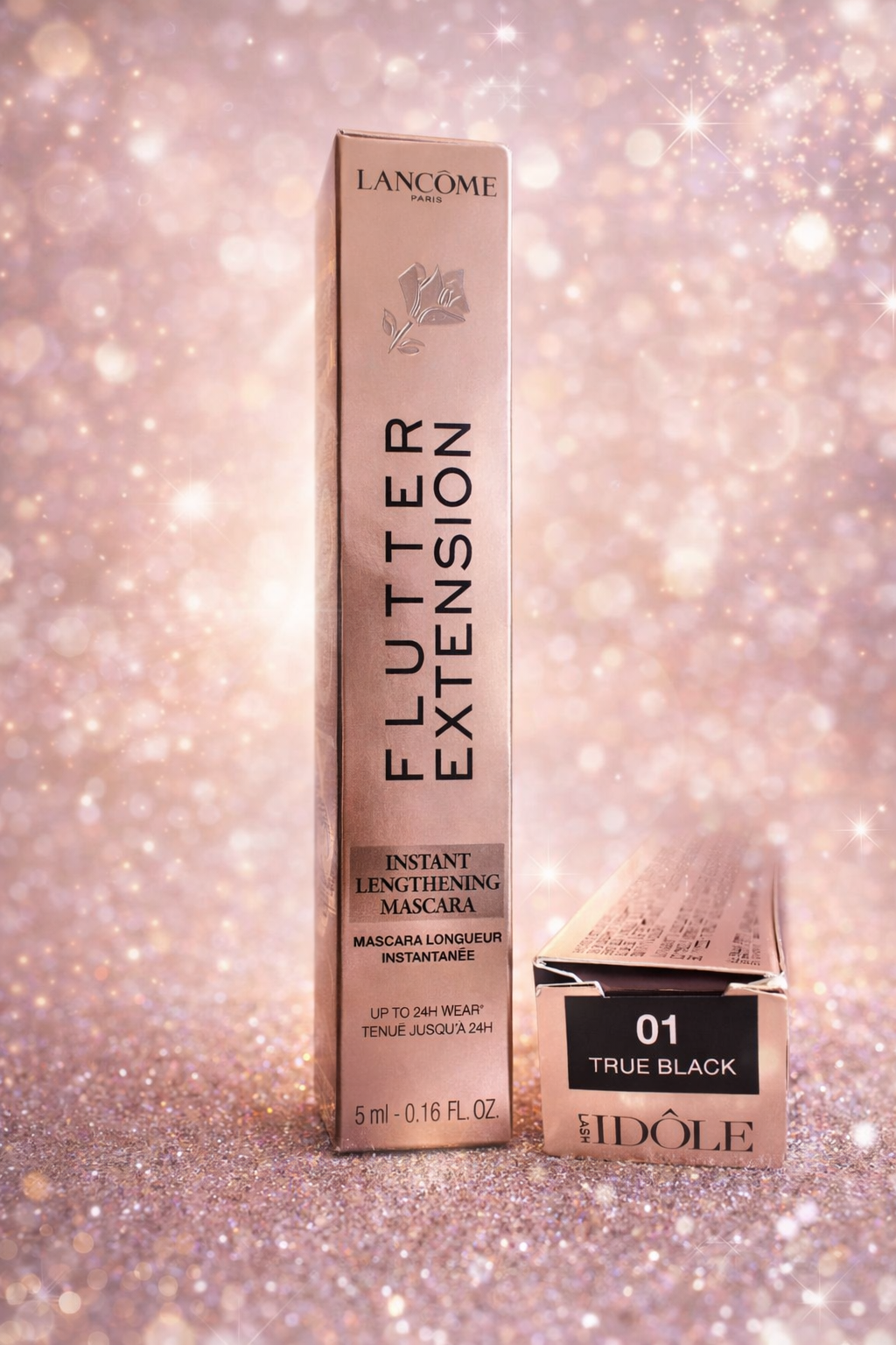 ✨ Mascara Lancôme Lash Idôle – Flutter Extension ✨ Teinte : 01 True Black – 5 ml