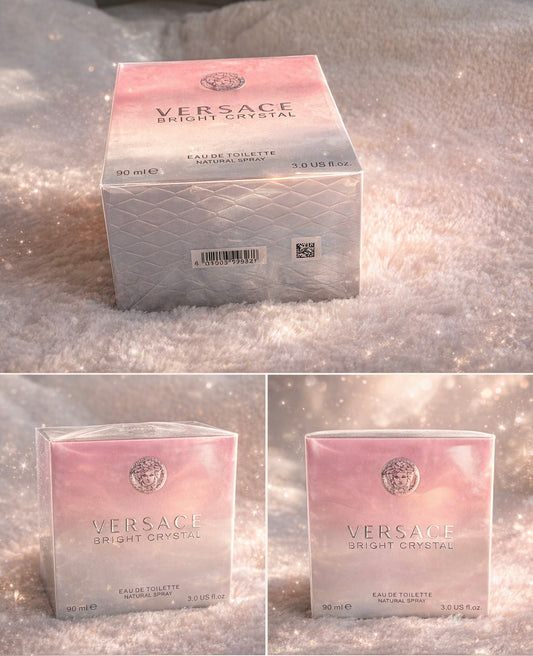 ✨ Versace Bright Crystal – Eau de Toilette 90 ml (Neuf sous blister) ✨