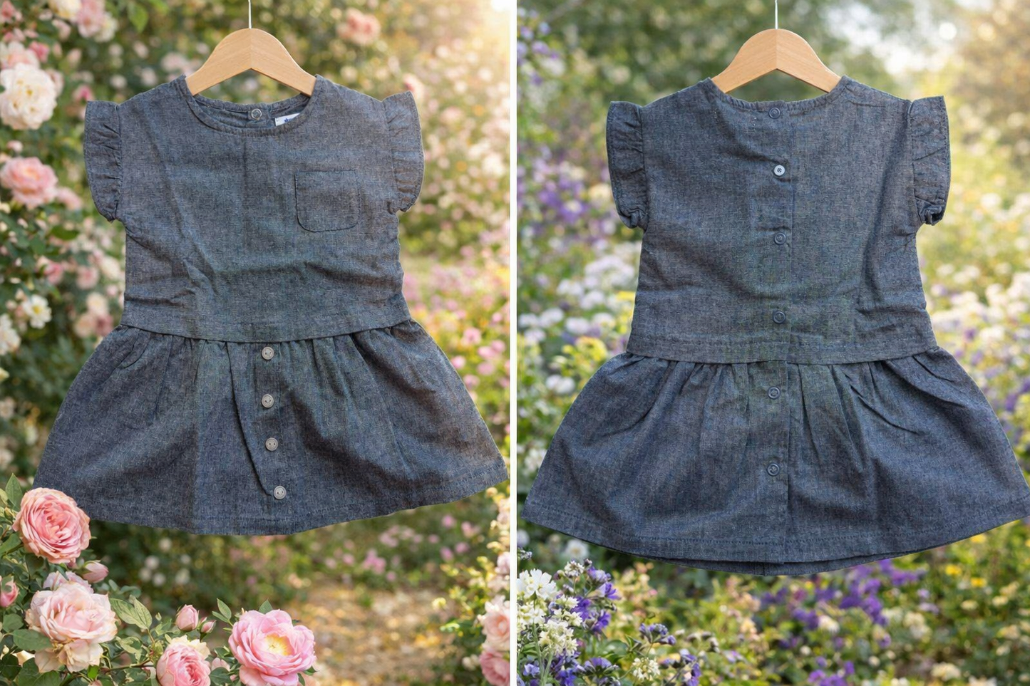 Robe bébé fille Absorda – Taille 3 Mois